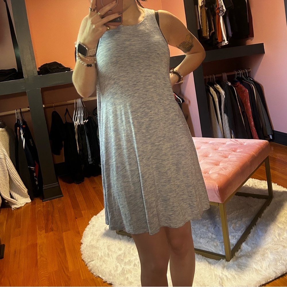 Garage Blue Tshirt Dress